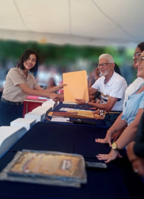 Entrega de título de la Escuela Técnica Fe Y Alegría “Monseñor Juan José Bernal”.